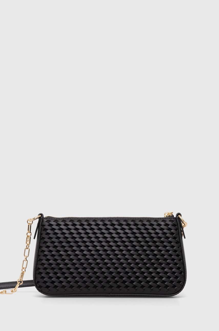 MICHAEL Michael Kors poseta de piele culoarea negru, 32T4G8EW6L