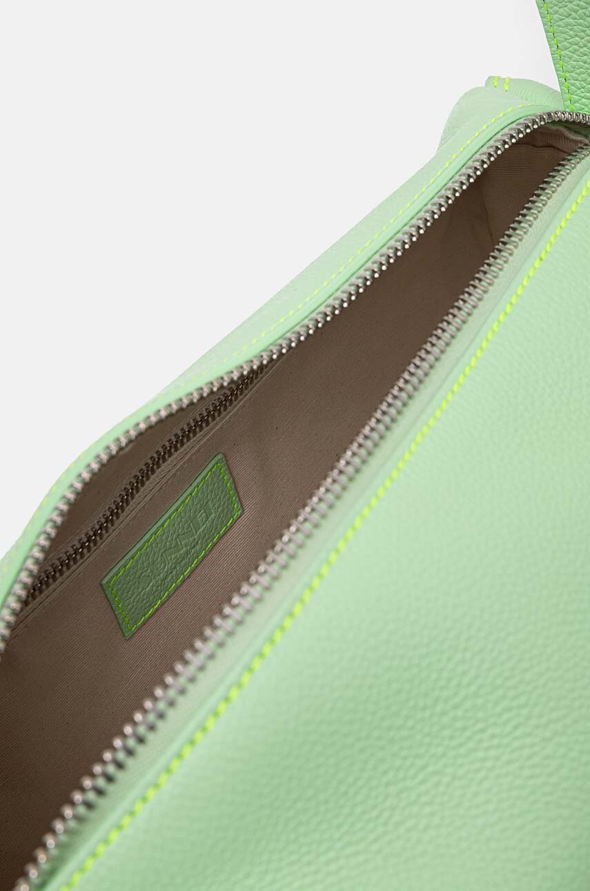 Δερμάτινη τσάντα Sunnei χρώμα: πράσινο, MACCWBAG006 φωτογραφία