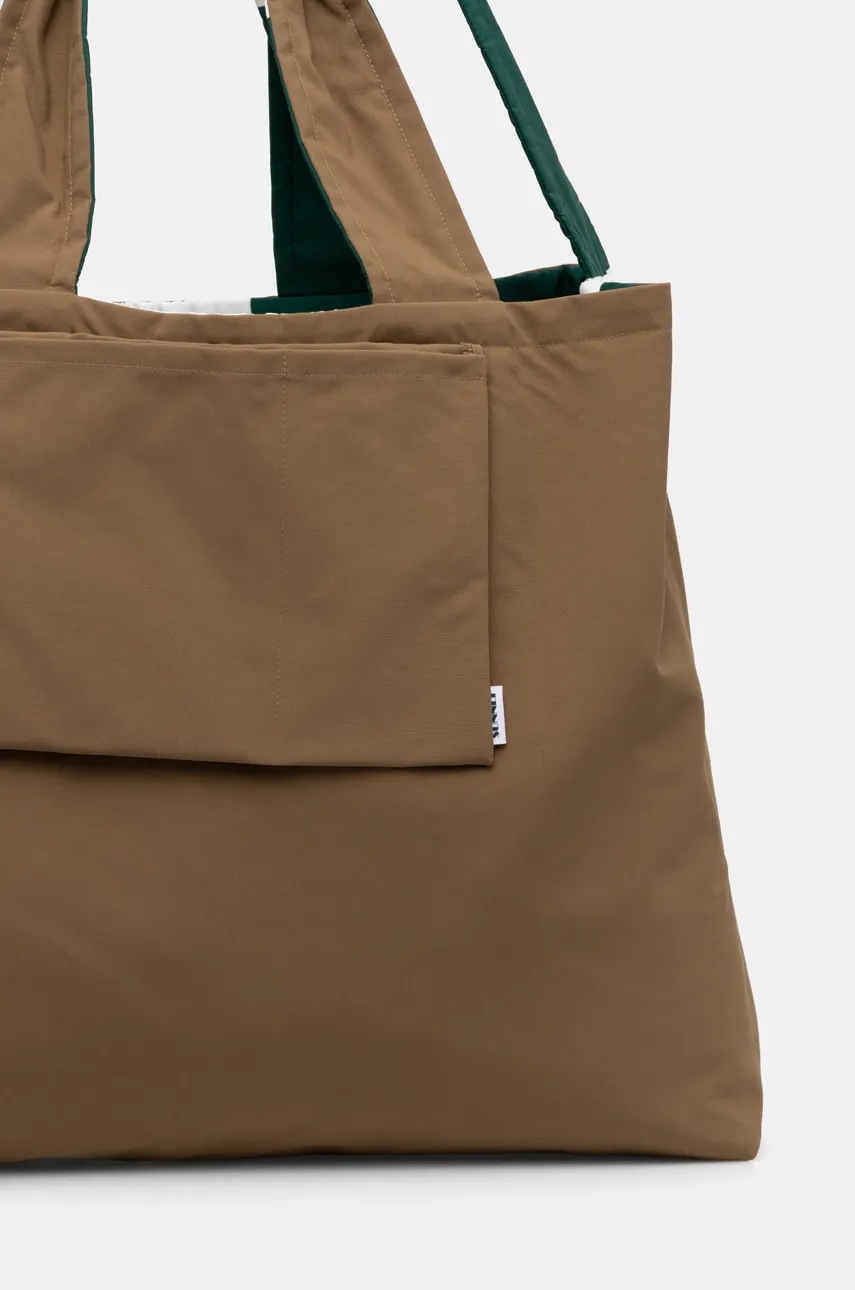 Τσάντα δυο όψεων Sunnei χρώμα: πράσινο, ACCXBAG059 φωτογραφία