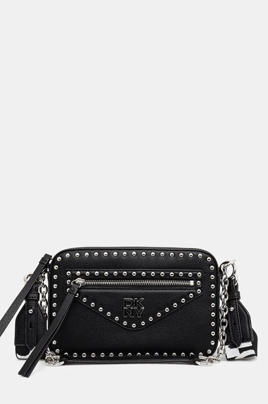 

Кожена чанта Dkny в черно R43EYB91, Черен