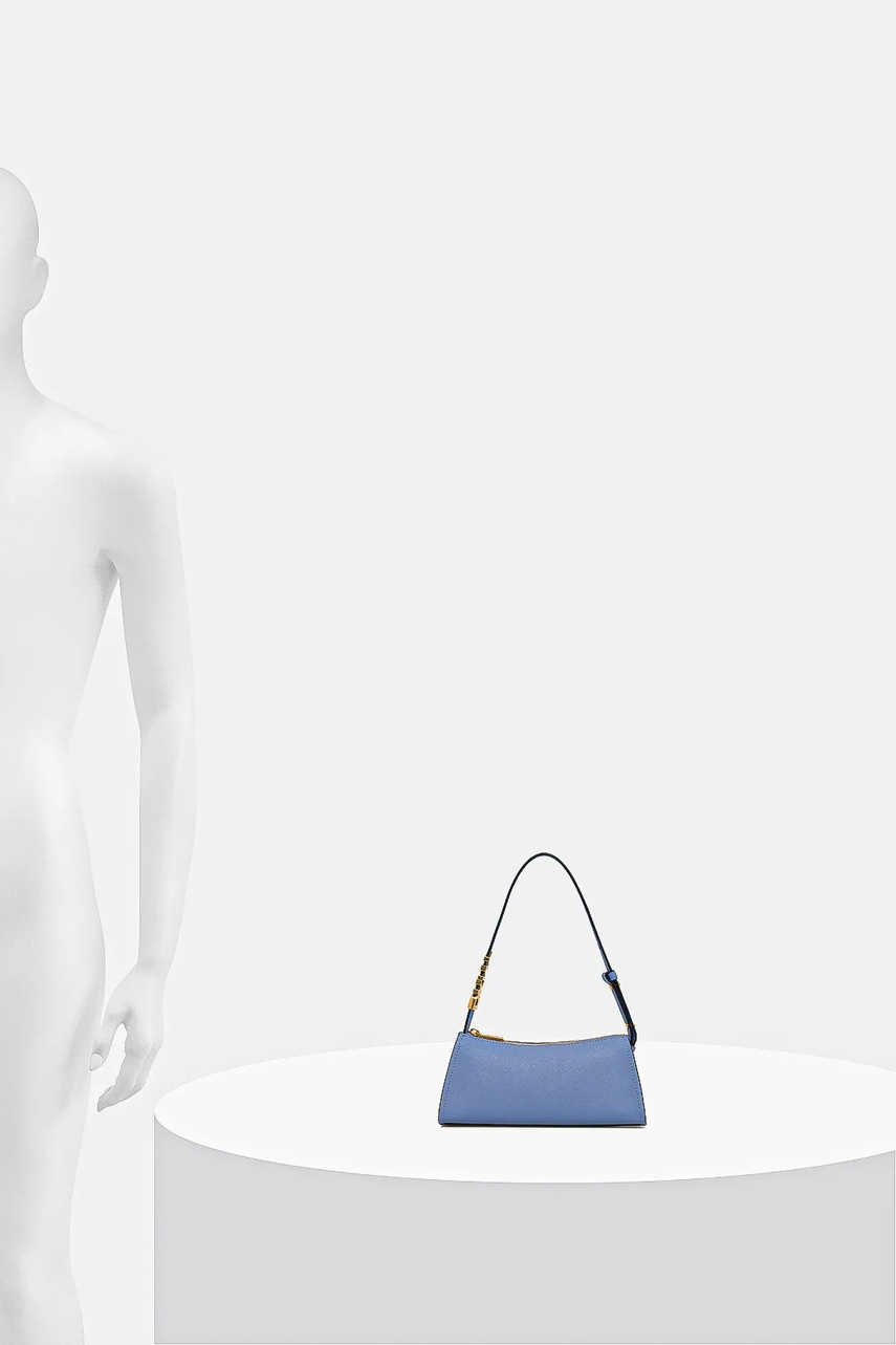 DKNY baguette kabelka dámská kožená (obrázek 6)