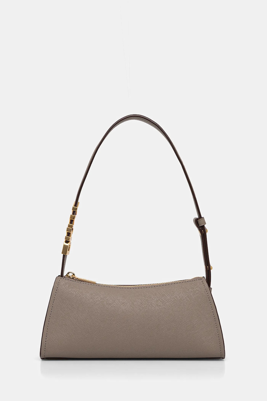 Dkny poșetă de piele culoarea negru, R433YG57