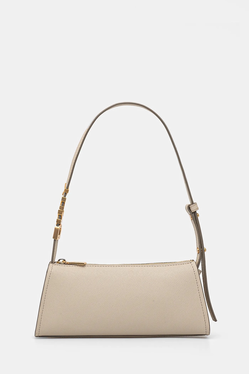 Dkny poseta de piele culoarea bej, R433YG57