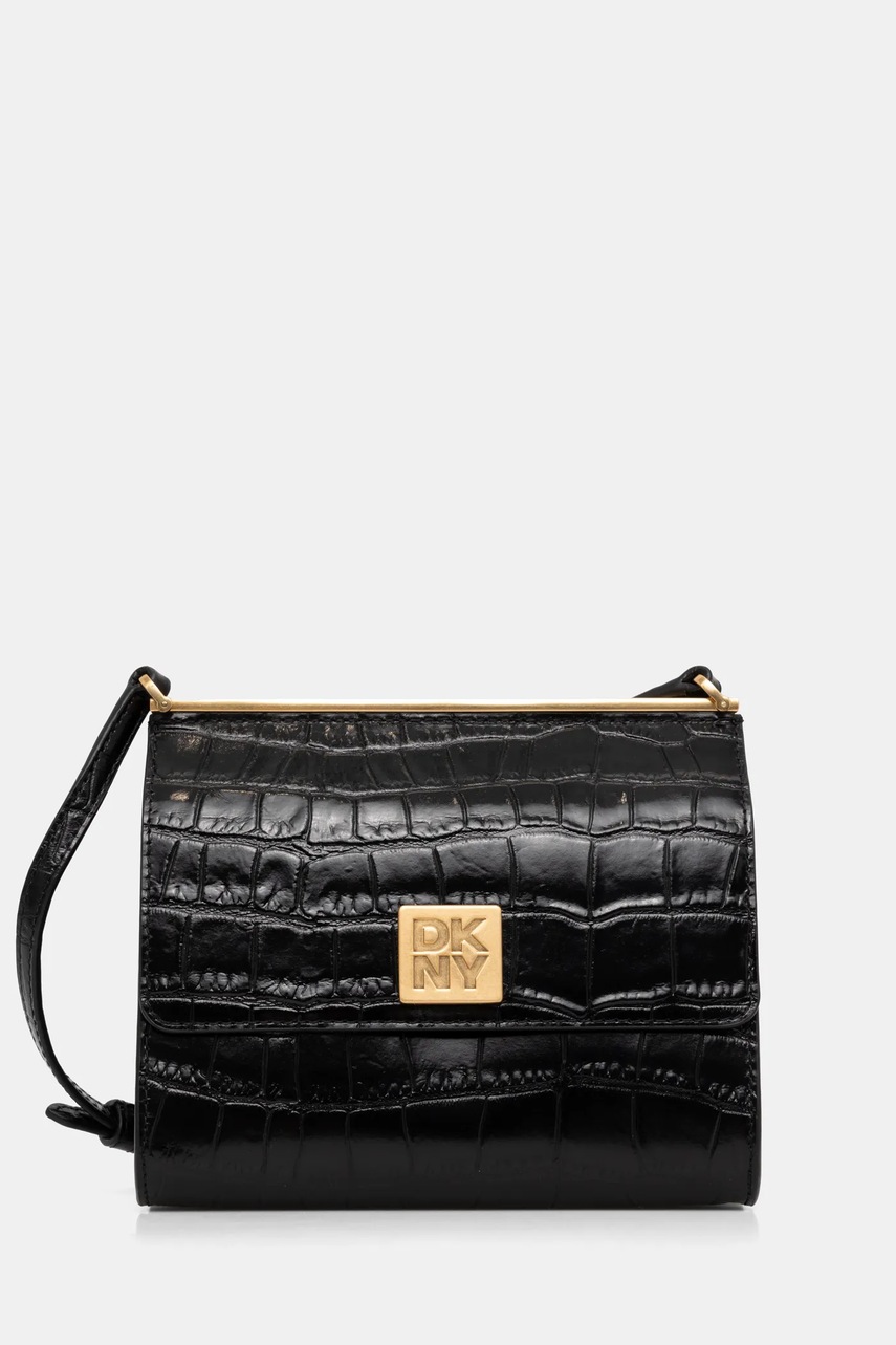 

Кожена чанта Dkny в черно R433PG79, Черен