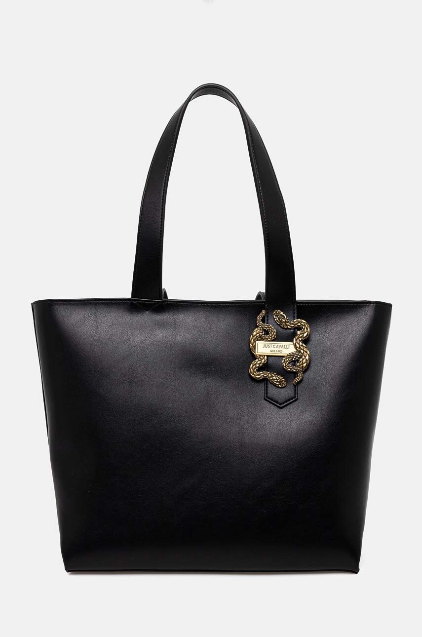 

Чанта Just Cavalli в черно 77RA4BA5 ZSA89, Черен