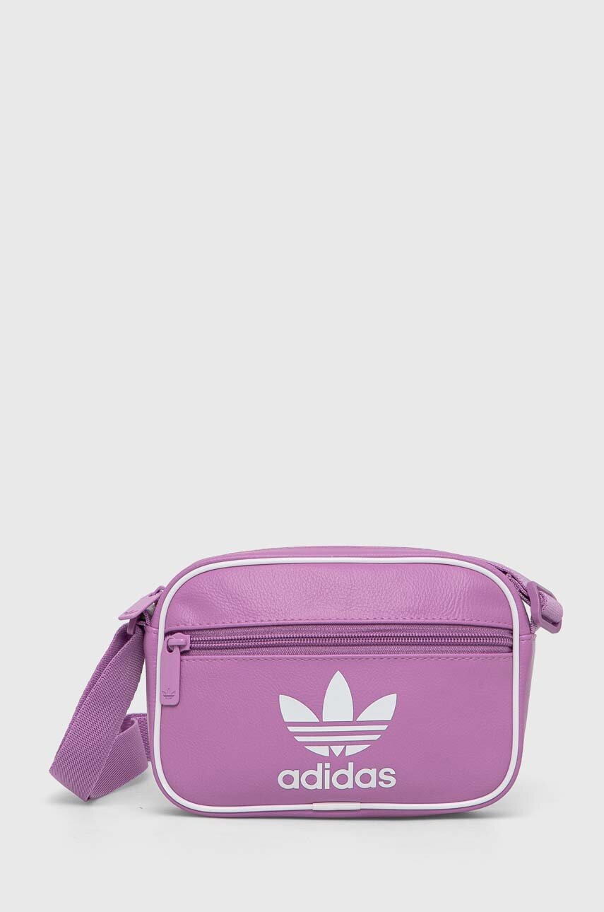 

Чанта през рамо adidas Originals в лилаво IX7486, Виолетов
