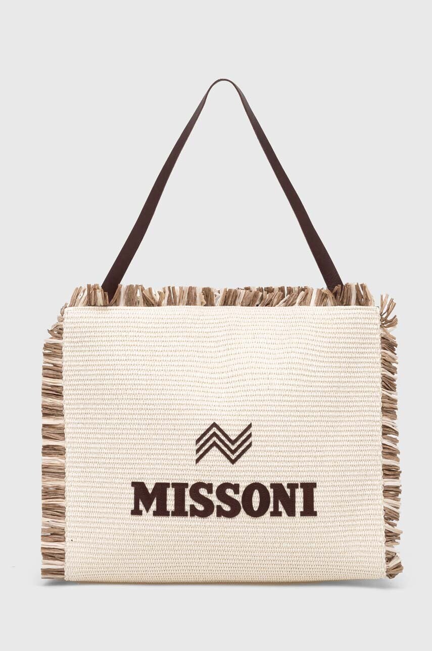Missoni poseta culoarea bej, MI10005E