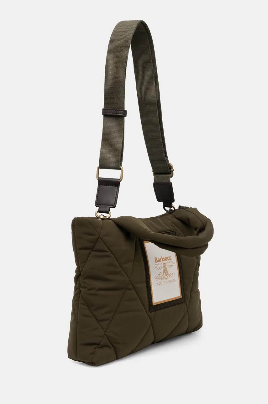 Сумочка Barbour цвет зелёный LBA0435