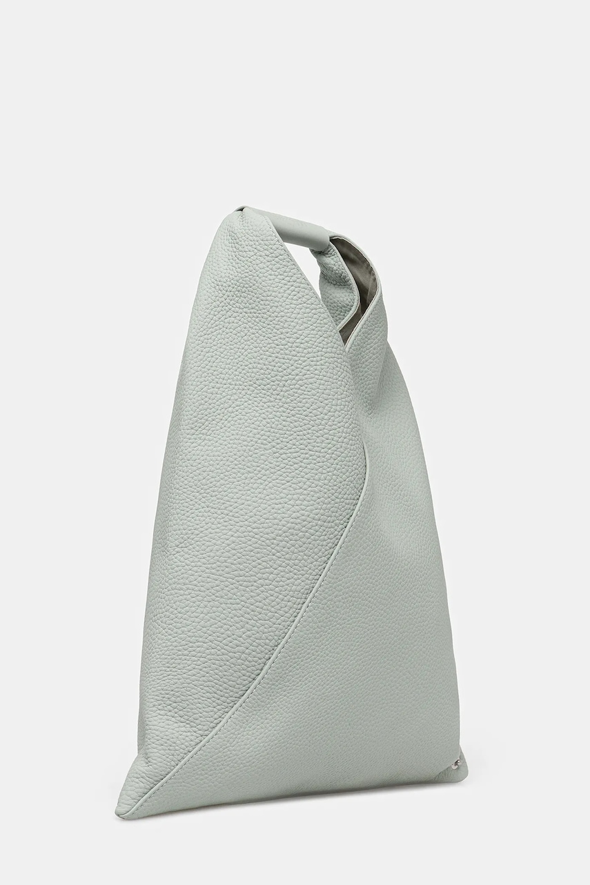 Кожаная сумочка MM6 Maison Margiela цвет серый S54WD0043 Кожаная сумочка MM6 Maison Margiela цвет серый S54WD0043
