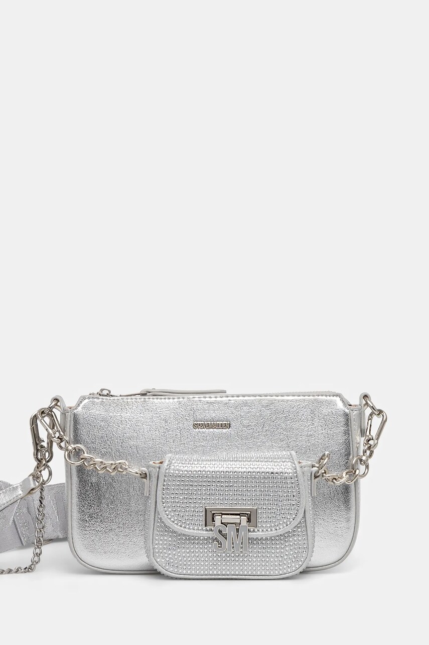 Steve Madden poseta Bnaim-R culoarea argintiu, SM13001551