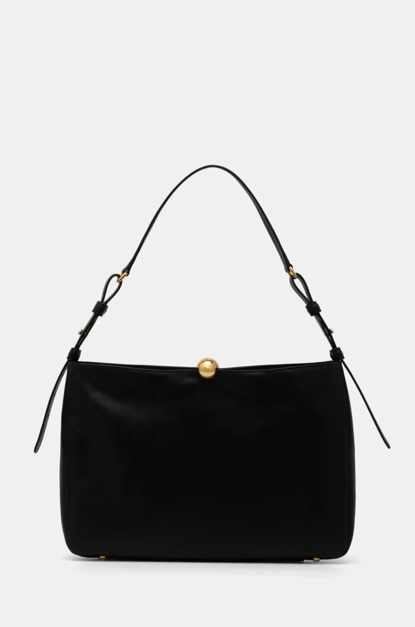 Furla geantă de piele culoarea negru, WB01365.BX3168.O6000