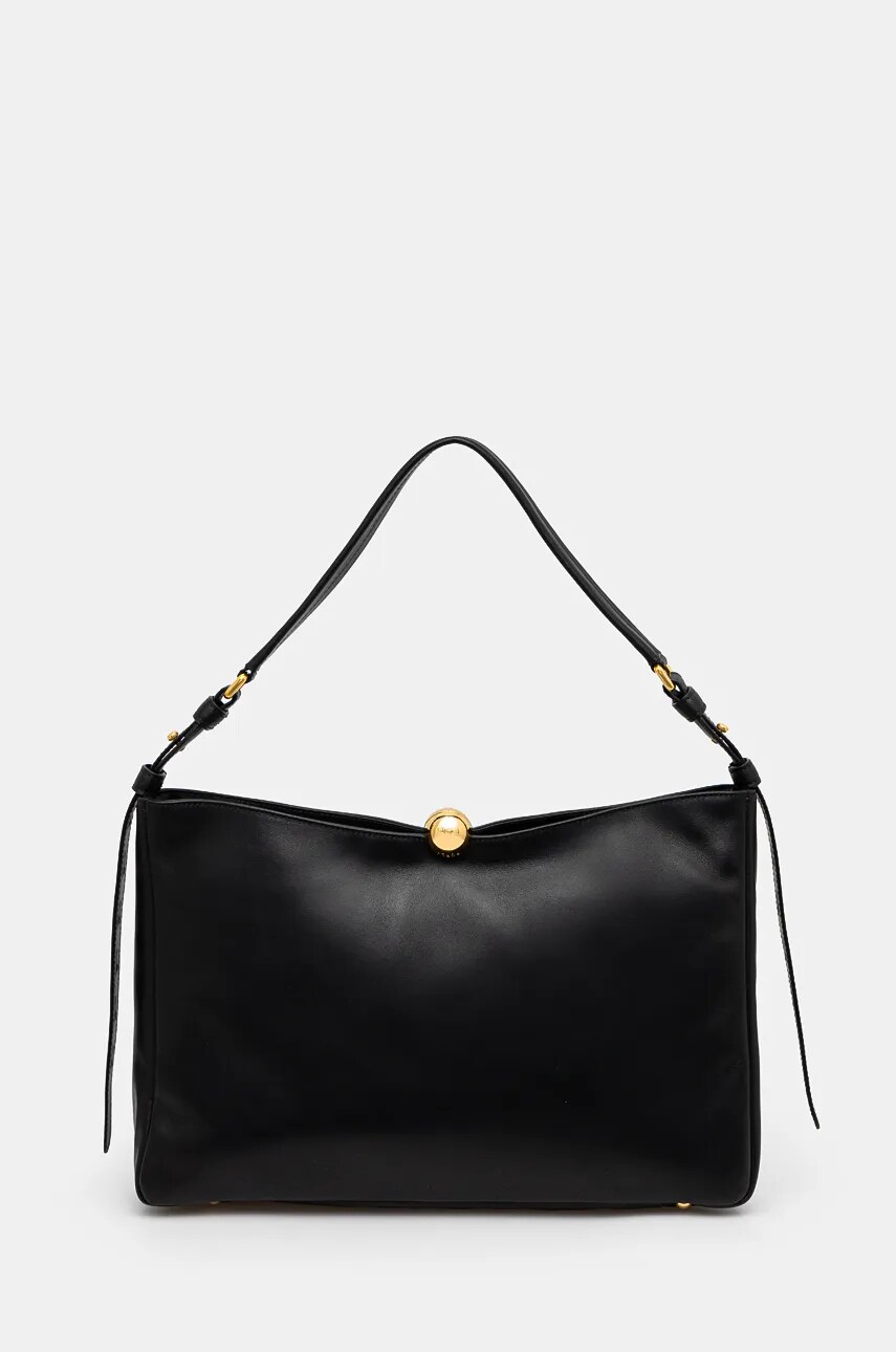 Furla poseta de piele culoarea negru, WB01365.BX3168.O6000
