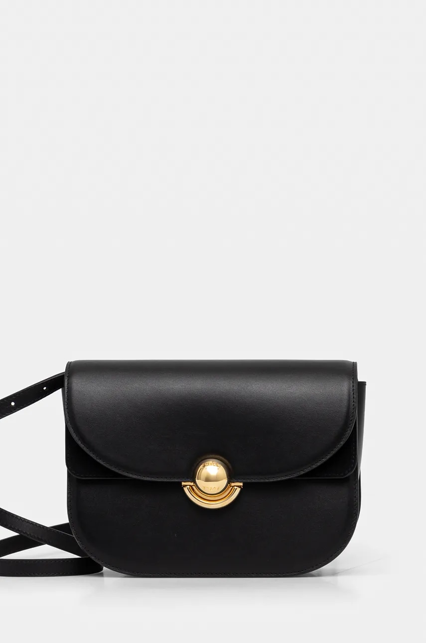 Furla poseta de piele culoarea negru, WB01355.BX0428.O6000
