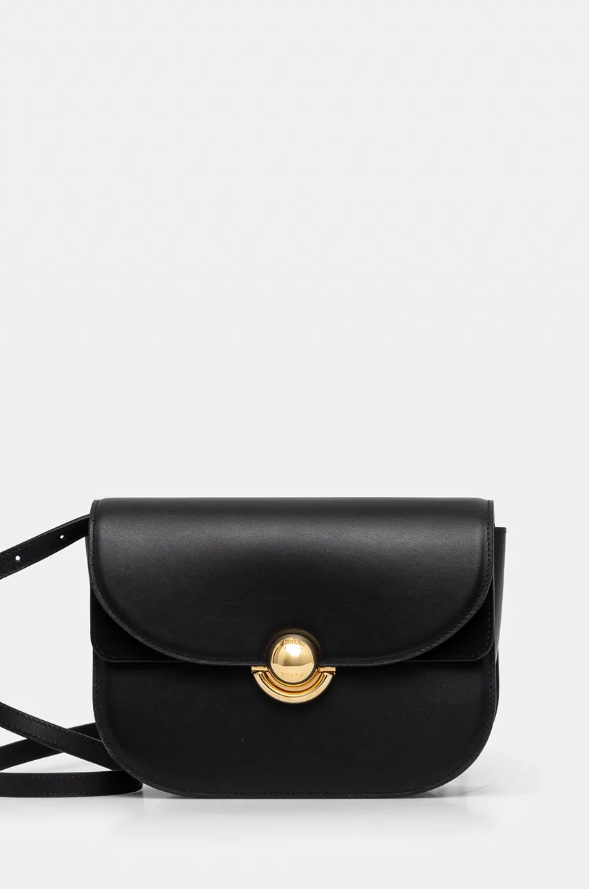 Furla poseta de piele culoarea negru, WB01355.BX0428.O6000