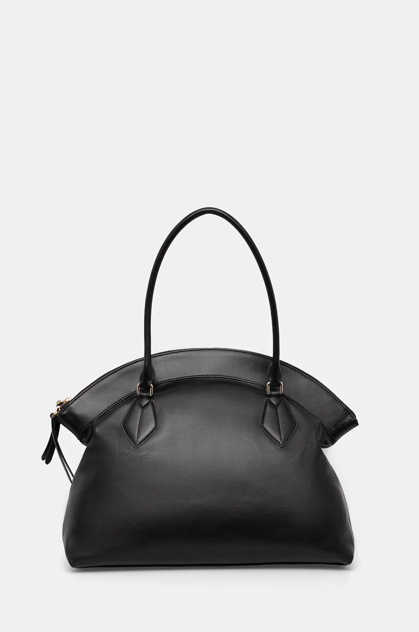 Furla poseta de piele culoarea negru, WB01429.BX3346.O6000