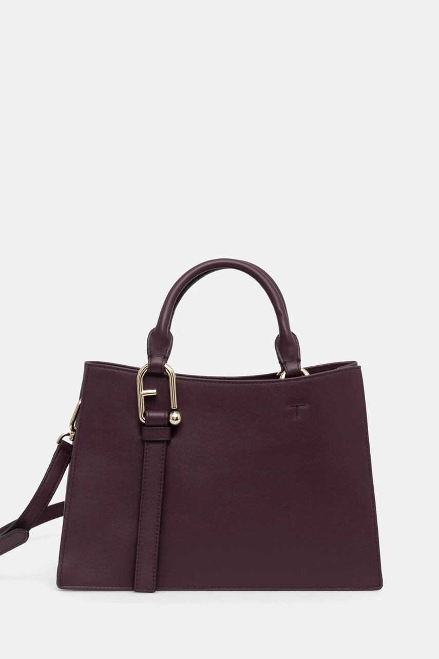 Furla poseta de piele culoarea violet, WB01336.BX2045.2516S