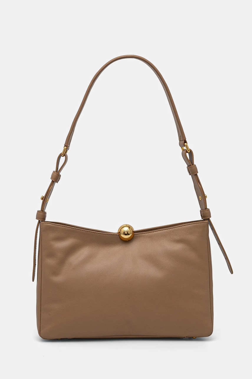 

Кожена чанта Furla в кафяво WB01403.BX3168.YU500, Кафяв