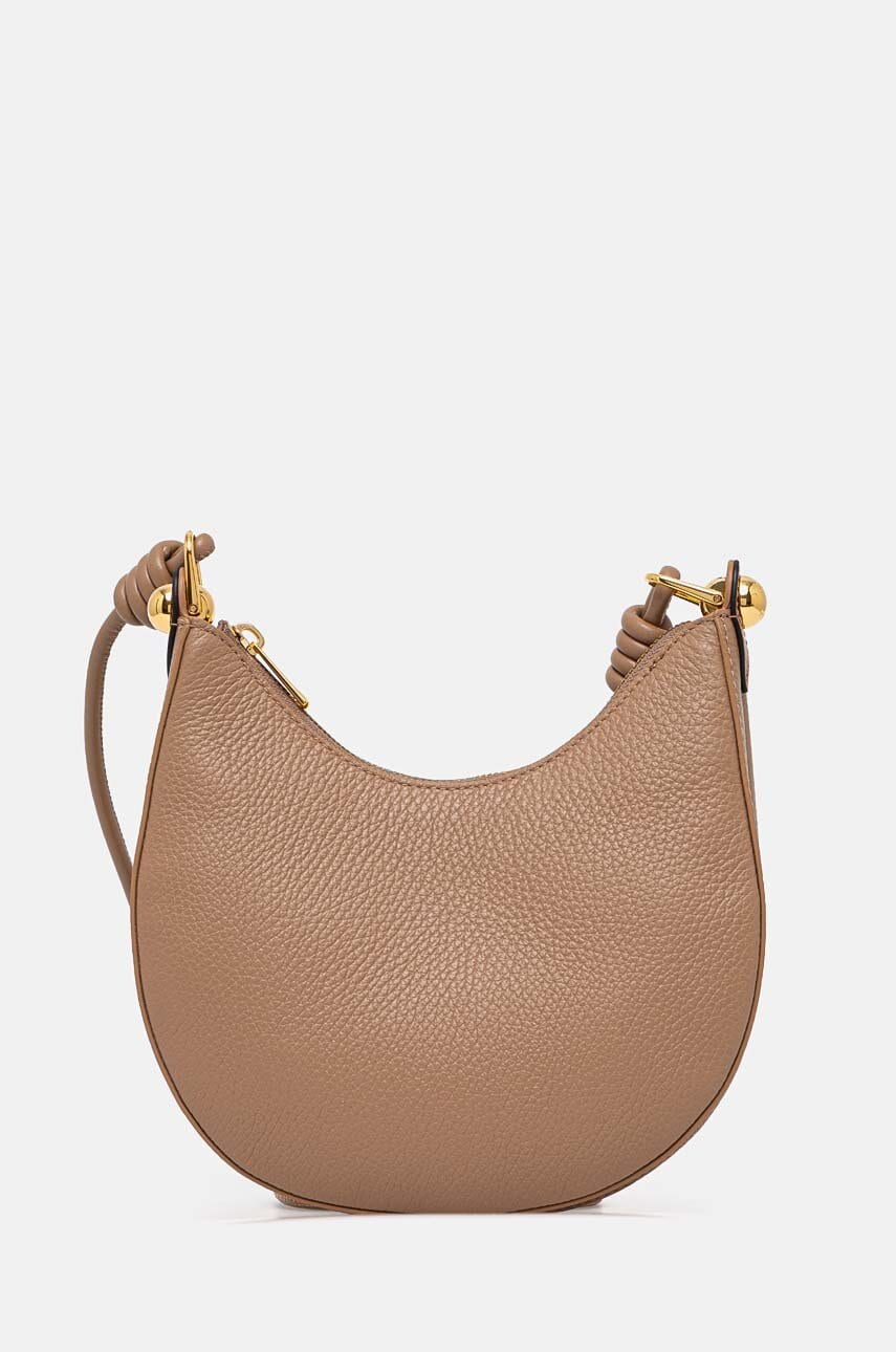 Levně Kožená kabelka Furla béžová barva, WE00648.HSF000.YU500