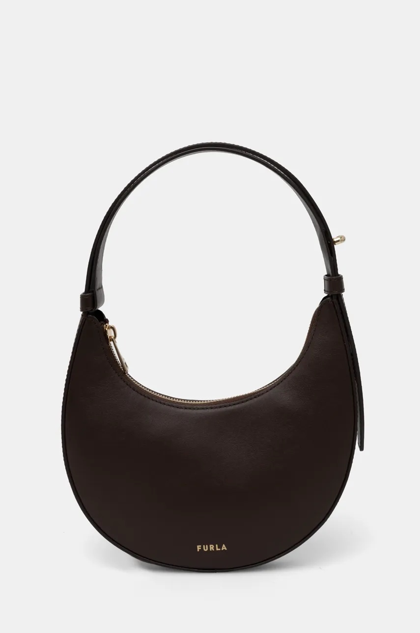 Furla poseta de piele culoarea maro, WE00649.AX0733.2460S