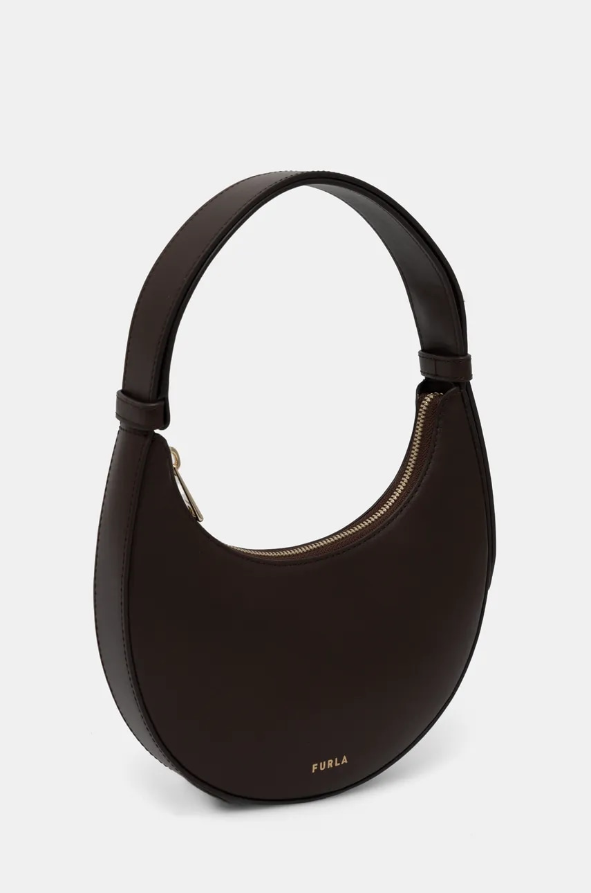 Кожаная сумочка Furla цвет коричневый WE00649.AX0733.2460S Кожаная сумочка Furla цвет коричневый WE00649.AX0733.2460S