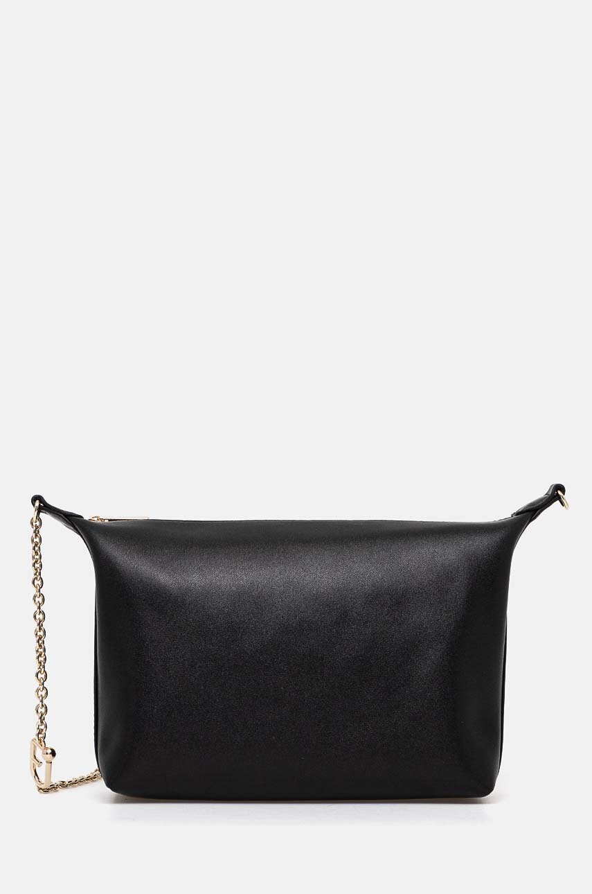 Levně Kožená kabelka Furla černá barva, WE00662.BX3104.O6000