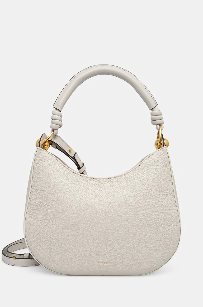 

Кожена чанта Furla в бяло WB01489.BX0176.1704S, Бял