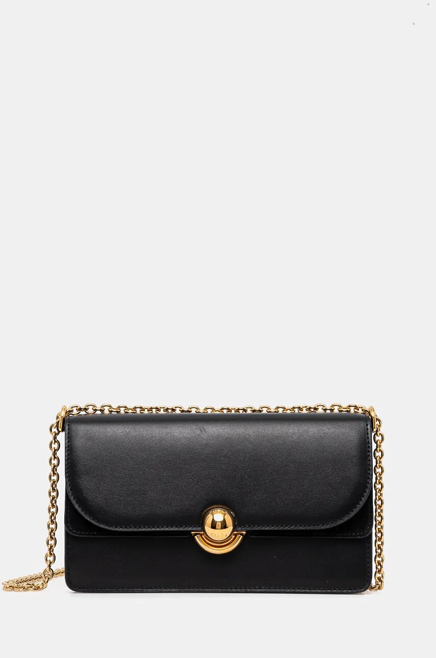 Furla poseta de piele culoarea negru, WB01515.BX0428.O6000