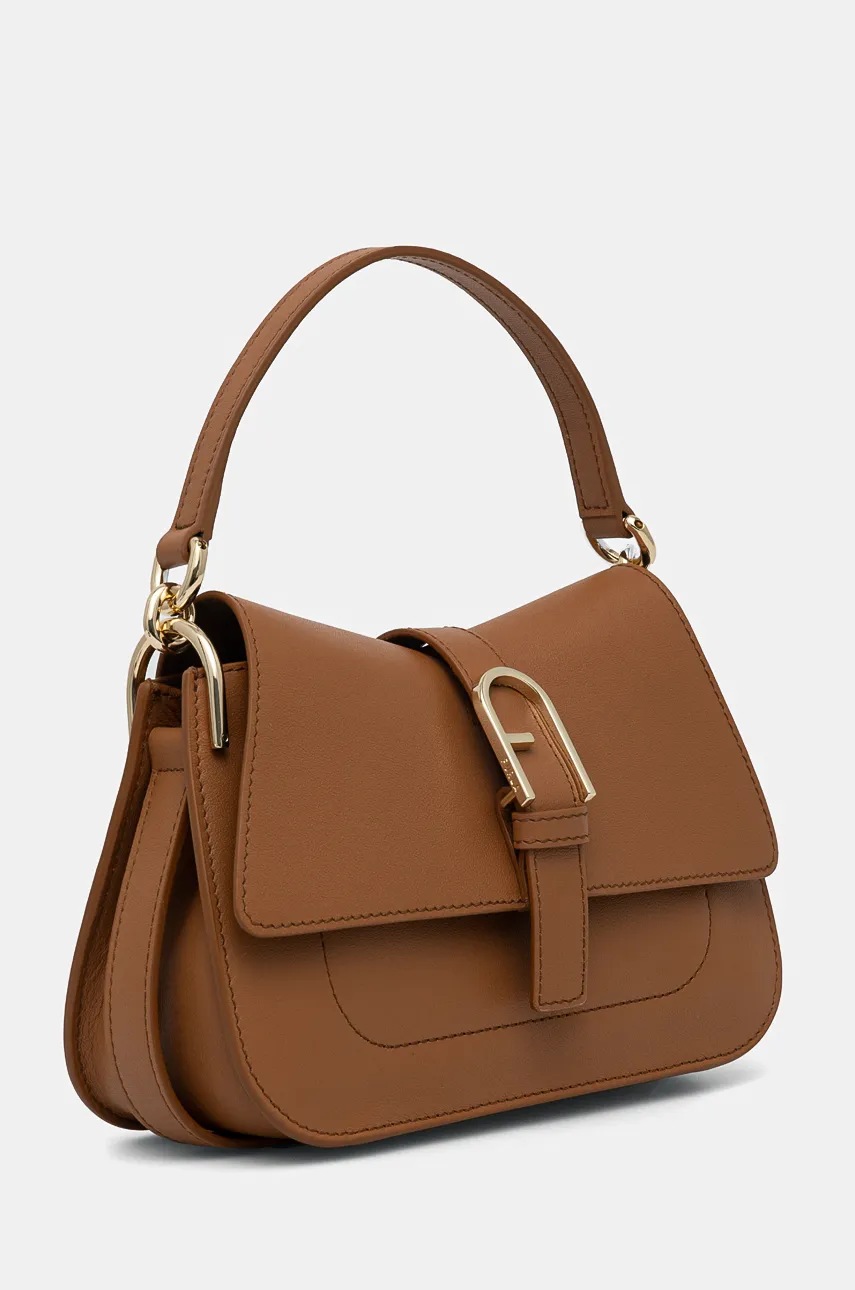 Кожаная сумочка Furla цвет коричневый WB01032.BX2045.RY000