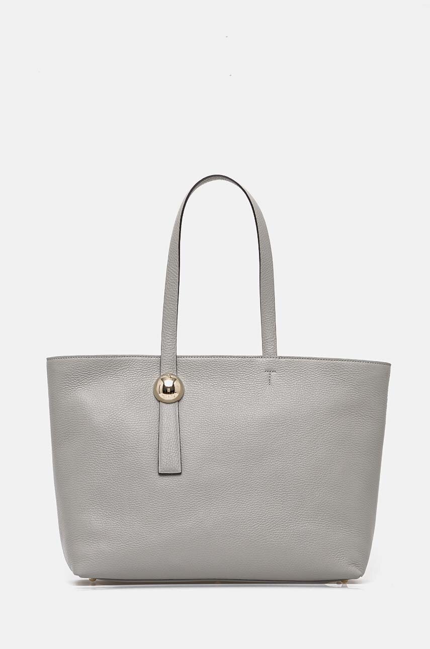 

Кожена чанта Furla в сиво WB01353.HSF000.3291S, Сив
