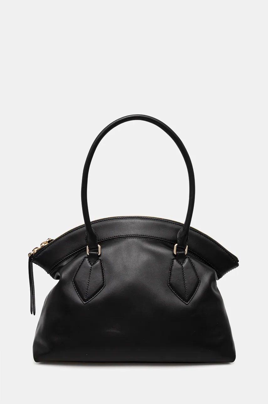 

Кожена чанта Furla в черно WB01464.BX3346.O6000, Черен