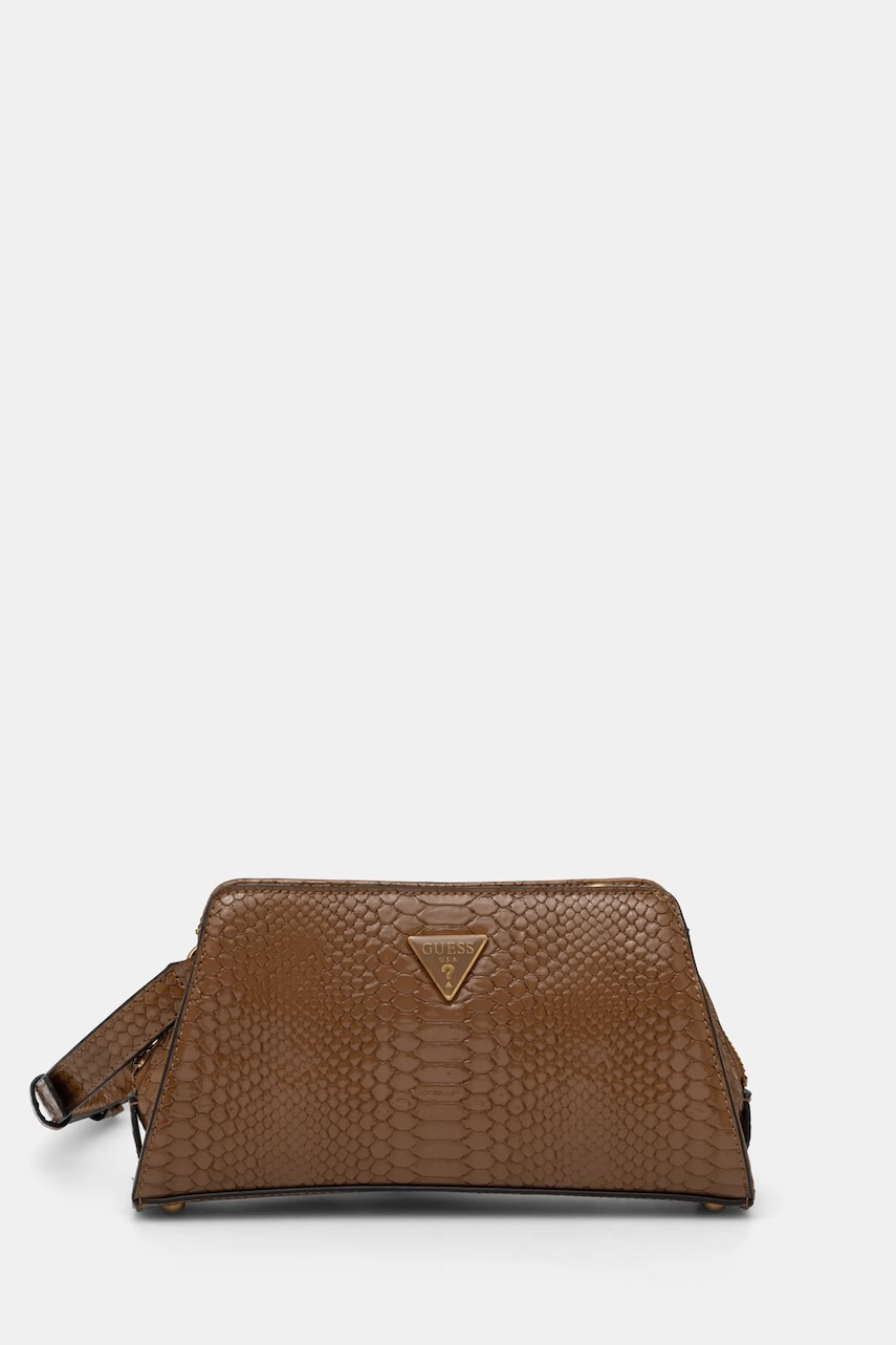 Levně Kabelka Guess ANNITA hnědá barva, HWKB94 99120
