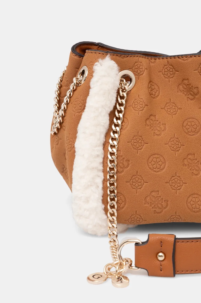 Guess kézitáska DAVIKA barna, HWPG94 97040 termék 2. képe