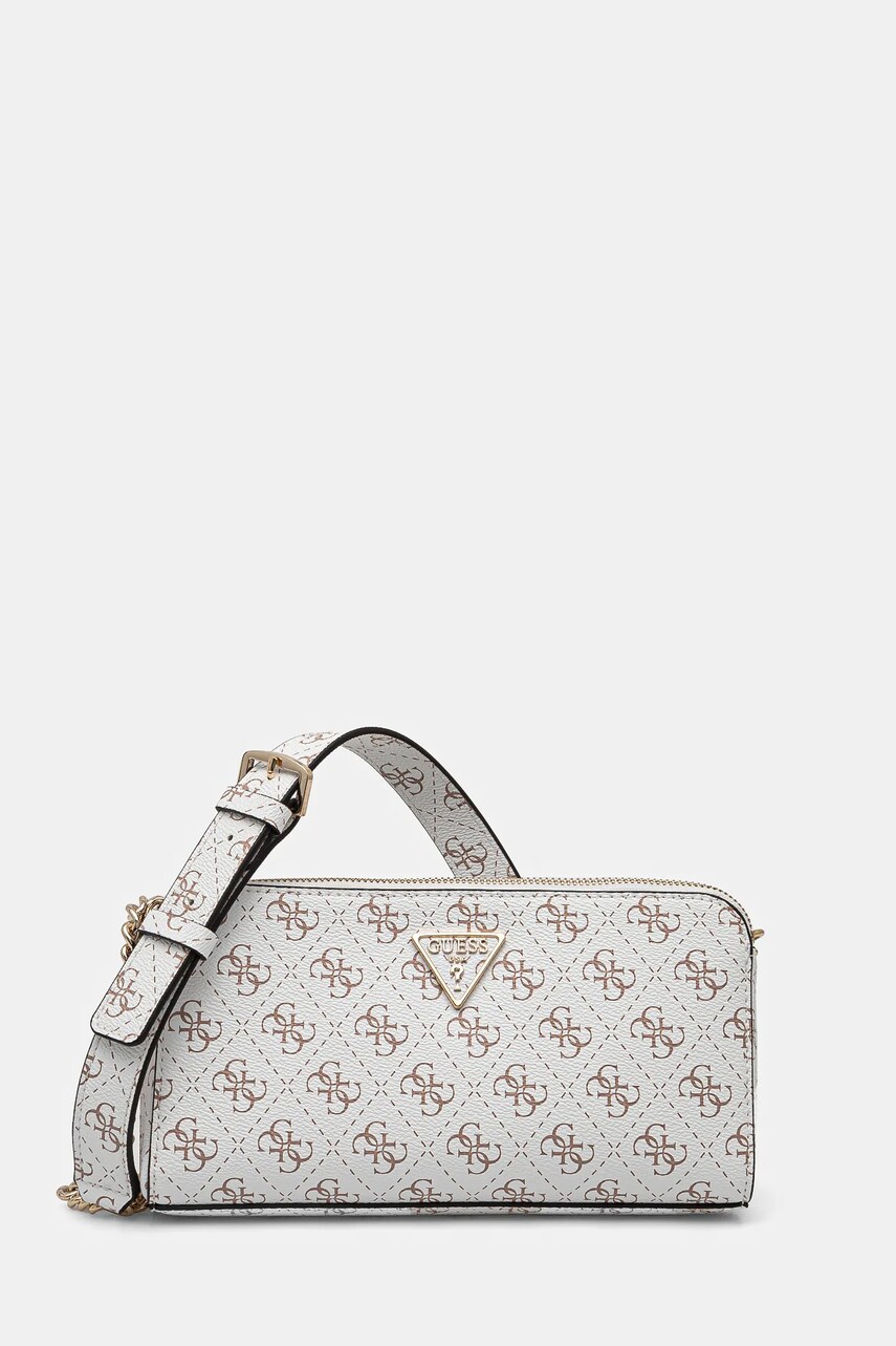 

Чанта Guess в кафяво HWEQG9 51012, Бял