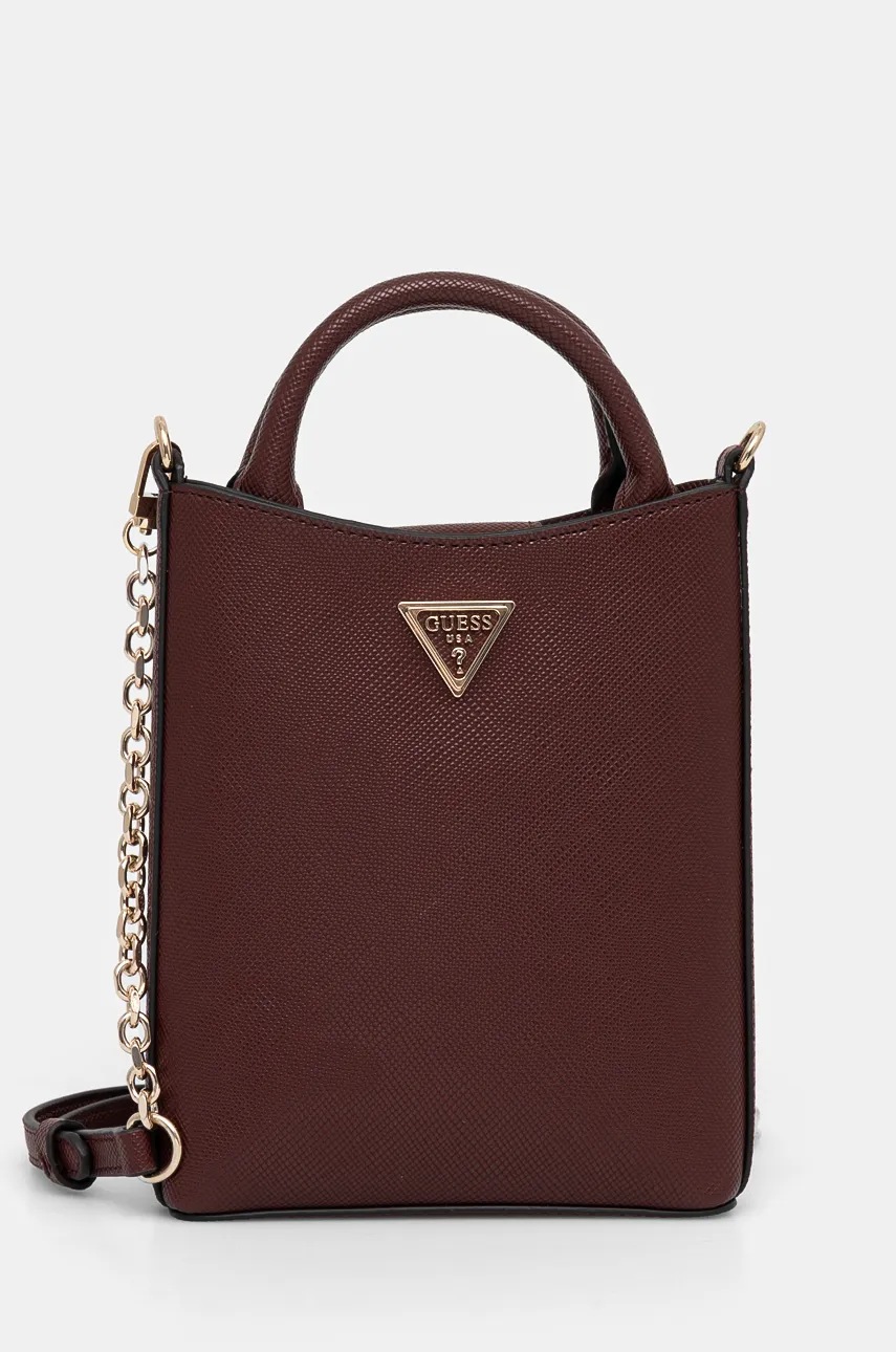 

Чанта Guess в бордо HWEZG9 51281