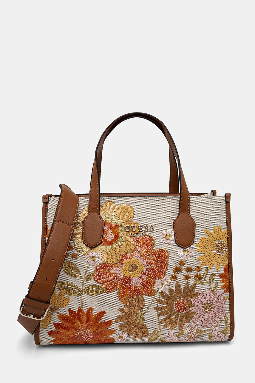 

Чанта Guess FABIA в бежово HWFG91 92220, Бежов