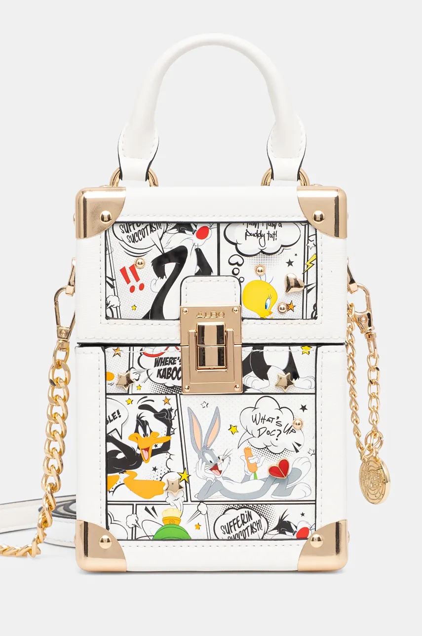 

Чанта Aldo LTBOXBAG x Looney Tunes в бяло 13833664, Бял
