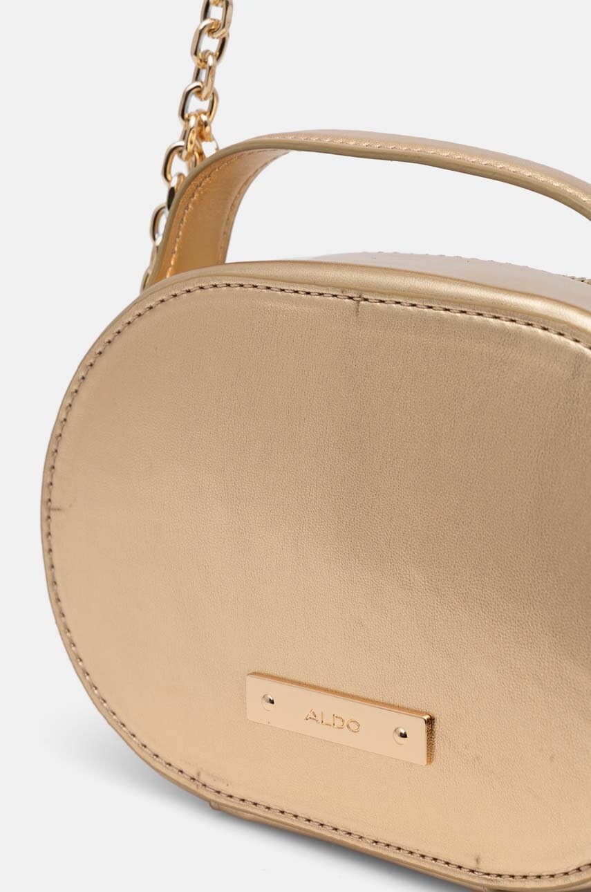 Τσάντα Aldo ITZEL χρώμα: χρυσαφί, 13824453 φωτογραφία