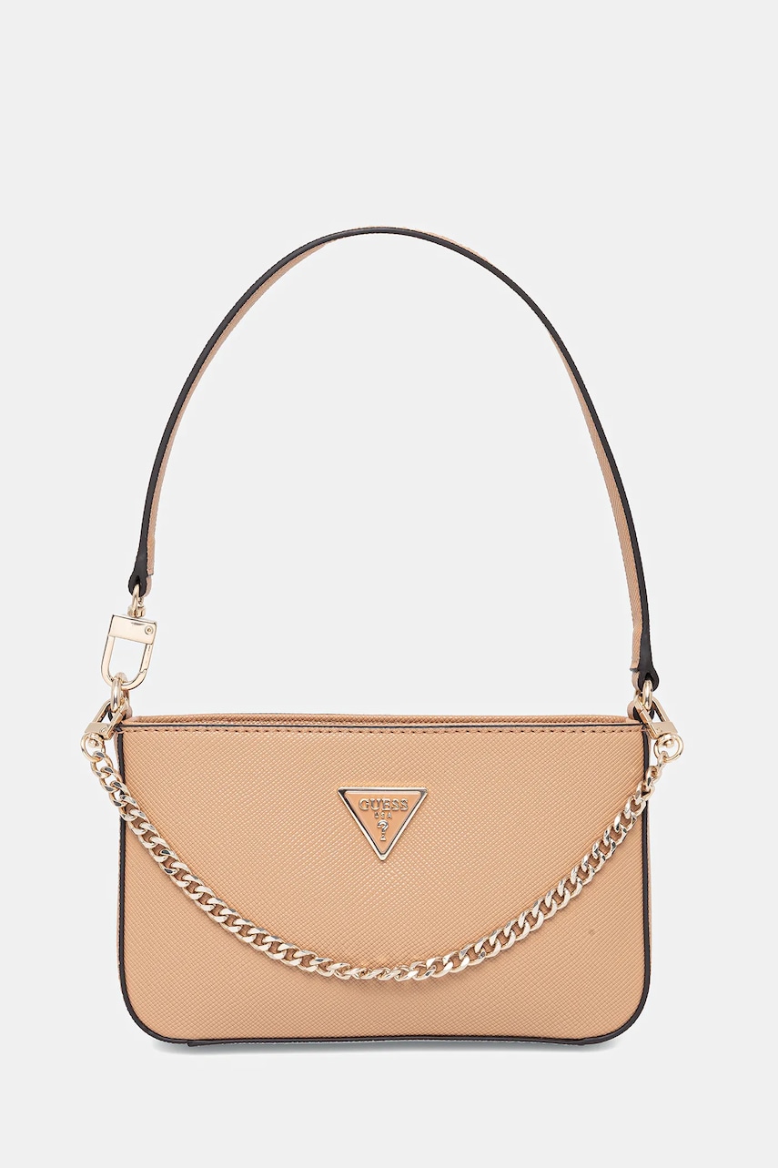 Levně Kabelka Guess NOELLE hnědá barva, HWZG78 79720