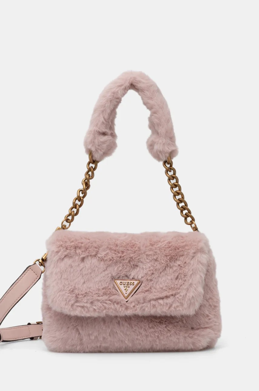 

Чанта Guess SAMIA в розово HWWB93 55200, Розов