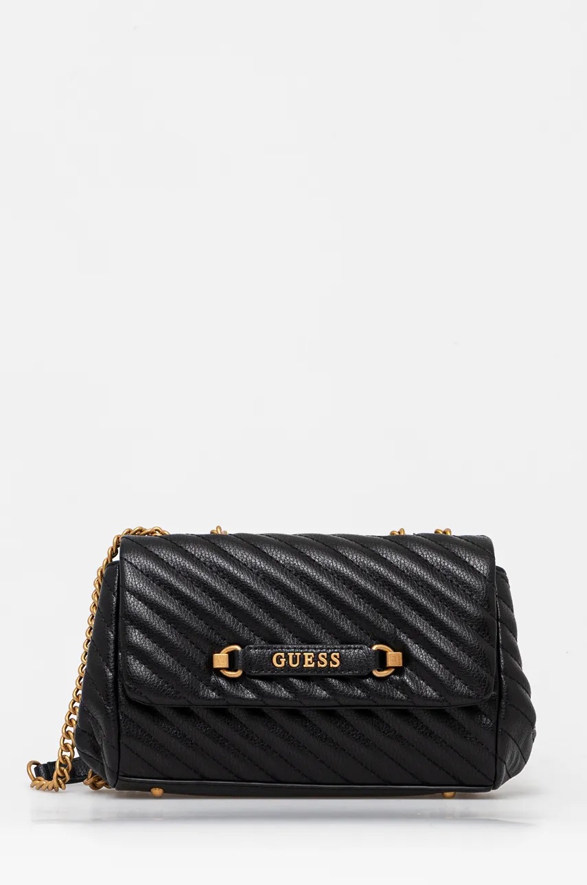 

Чанта Guess SELA в черно HWQB94 95210, Черен