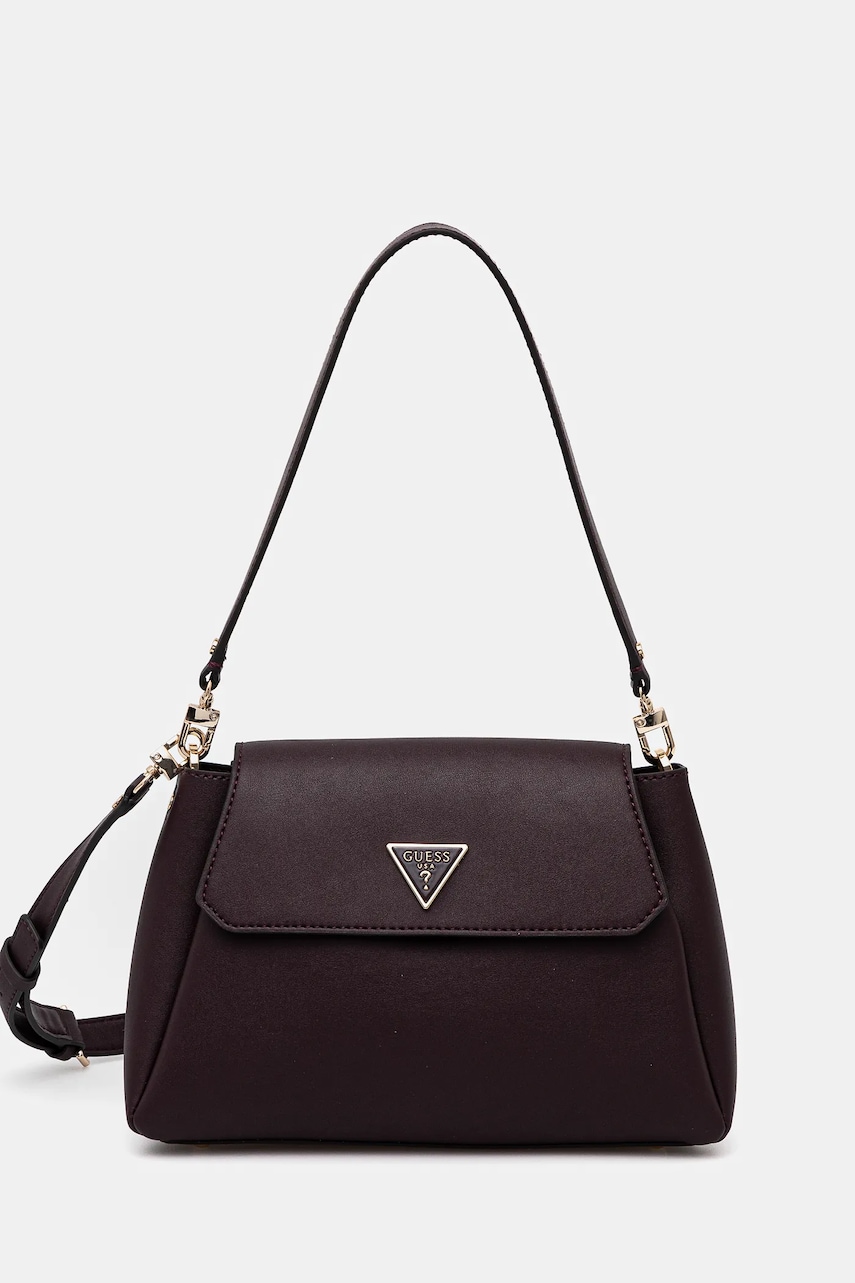 Levně Kabelka Guess SORA fialová barva, HWVG95 07200