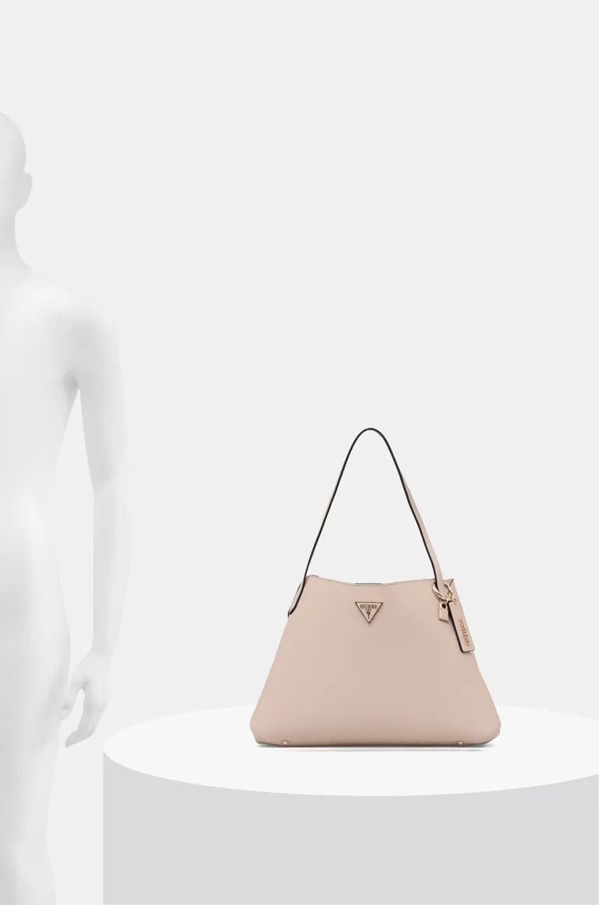 Τσάντα Guess SORA χρώμα: ροζ, HWVG95 07220 φωτογραφία