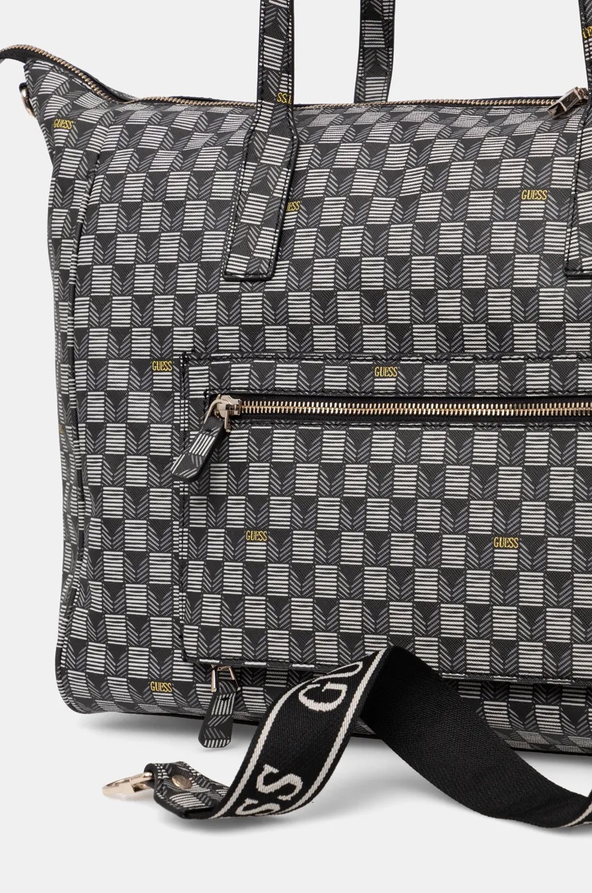 Τσάντα Guess χρώμα: μαύρο, TWG934 40170 φωτογραφία