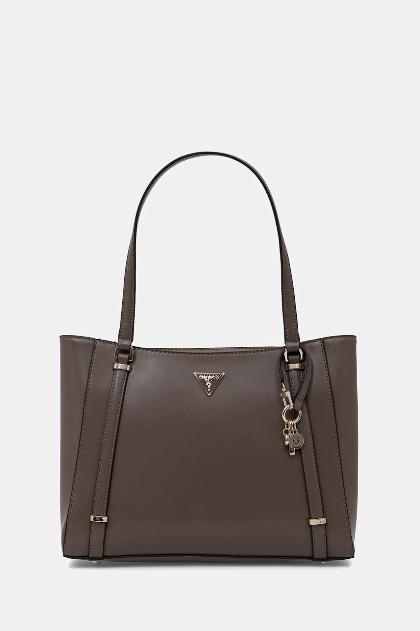 Levně Kabelka Guess hnědá barva, HWVG94 93230