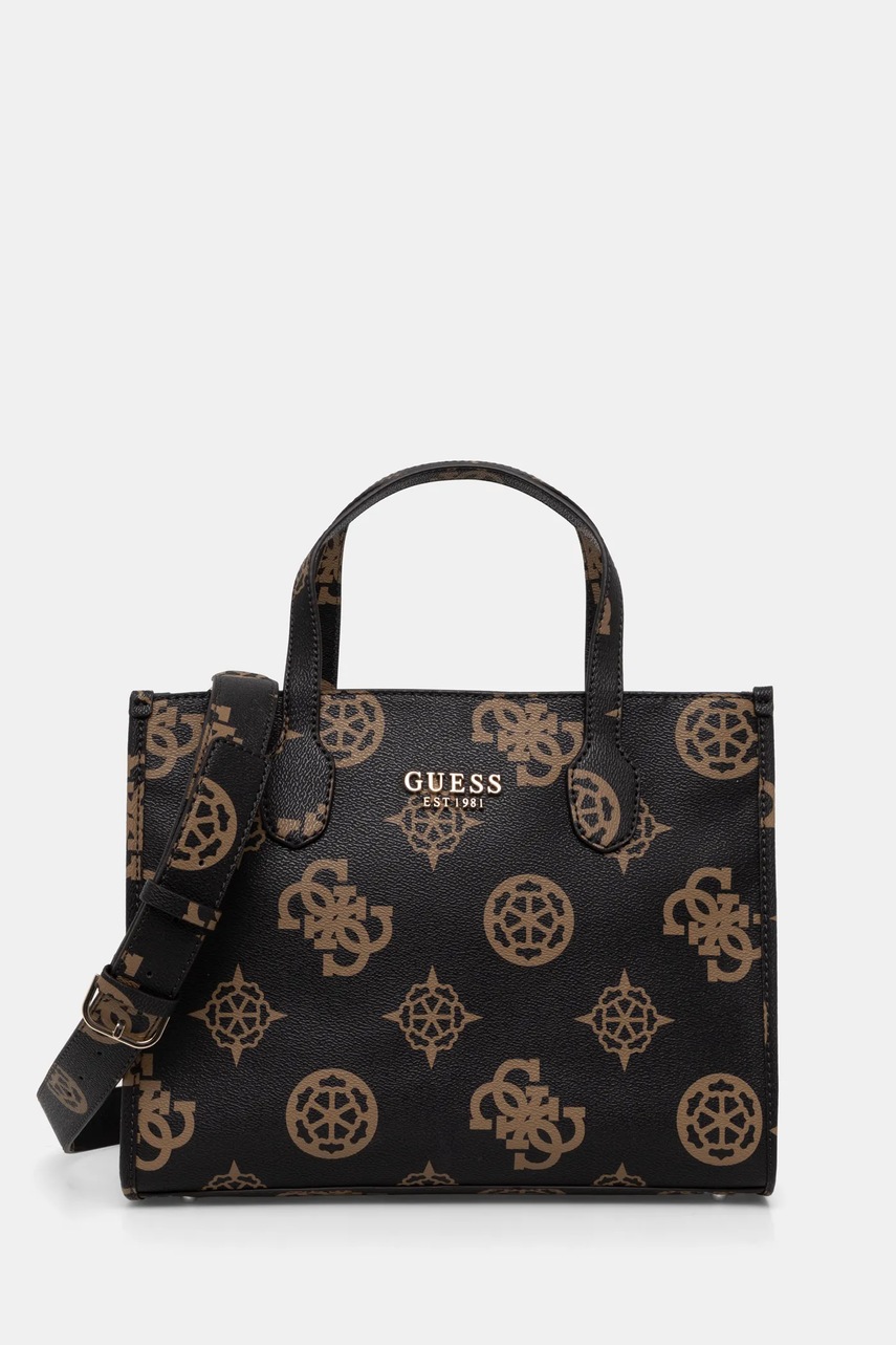 

Чанта Guess SILVANA в кафяво HWPO86 65220, Кафяв