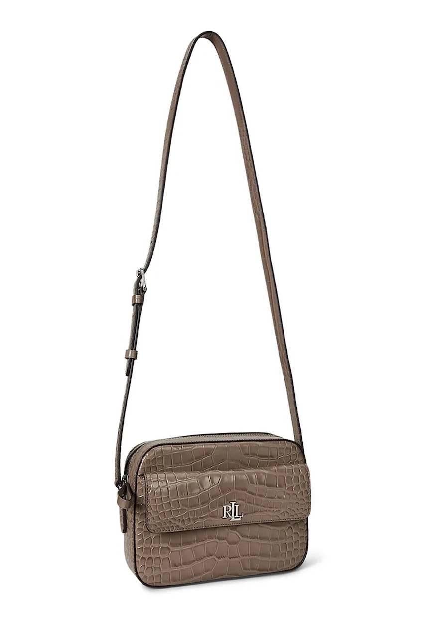Кожаная сумочка Lauren Ralph Lauren цвет красный 431950824 Кожаная сумочка Lauren Ralph Lauren цвет красный 431950824
