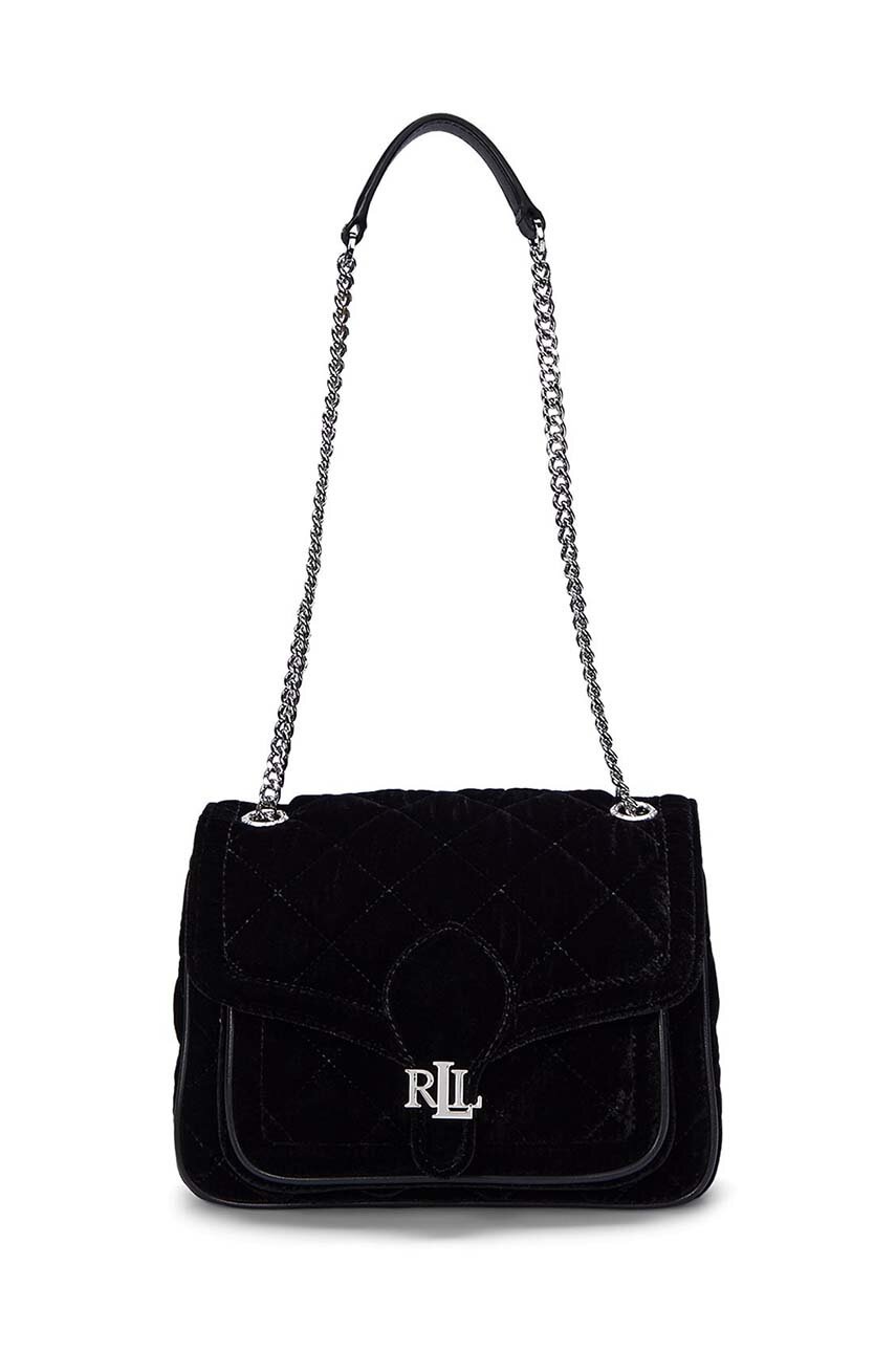 

Чанта Lauren Ralph Lauren в черно 431951678, Черен