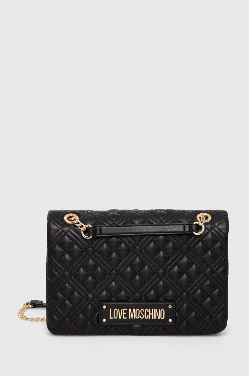 Love Moschino poseta culoarea negru