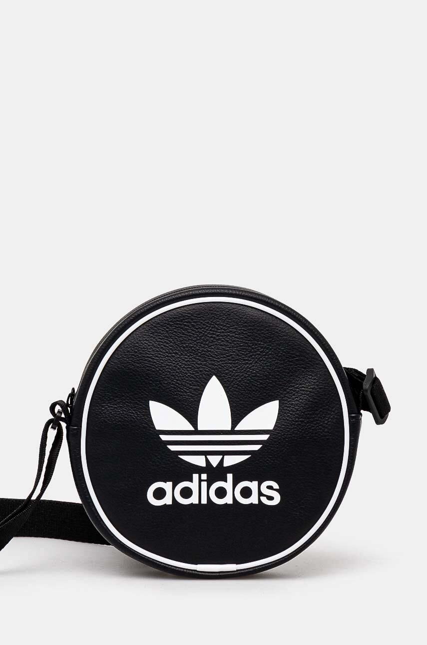 adidas Originals geantă Adicolor culoarea negru, IT7592 adidas Originals geantă Adicolor culoarea negru, IT7592