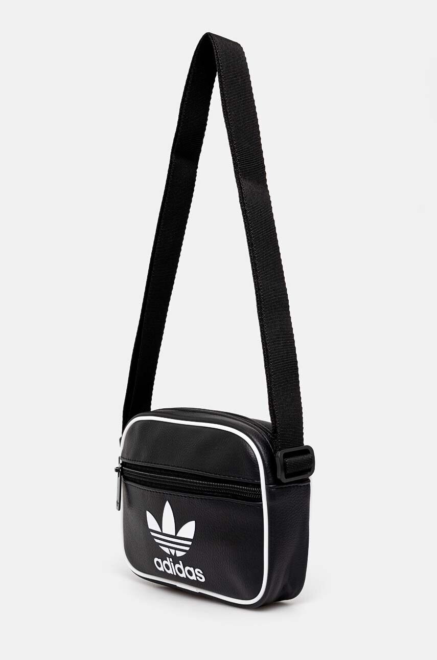 Τσάντα adidas Originals Adicolor χρώμα: μαύρο, IT7598 φωτογραφία